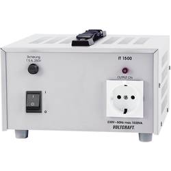 VOLTCRAFT IT-1500 laboratorní oddělovací transformátor s pevným napětím 1500 VA 230 V/AC (max.)