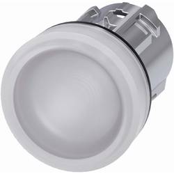 Siemens 3SU1051-6AA60-0AA0 světelný hlásič plochý bílá 1 ks