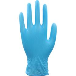 Leipold Doehle 14683-L 100 ks nitril, vinyl jednorázové rukavice Velikost rukavic: 9, L