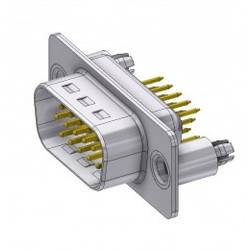 Deltron Connectors Deltron HD-D15 PY/2 M86UN D-SUB zástrčka 180 ° Pólů: 15 pájené, piny 1 ks