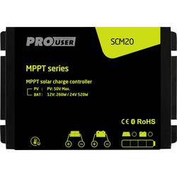 ProUser SCM20 solární regulátor nabíjení MPPT 12 V/DC, 24 V/DC 20 mA