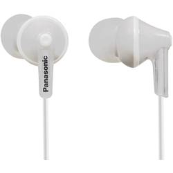 Panasonic RP-HJE125E mobil špuntová sluchátka (In Ear) kabelová stereo bílá