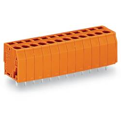 WAGO 739-159 pružinová svorkovnice 2.50 mm² Pólů 9 oranžová 100 ks
