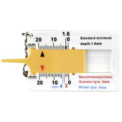 APA 31343 měřič profilu pneumatik analogový Rozsah měření hloubky 0 - 20 mm