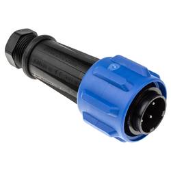 Bulgin PX0911/04/P kulatý faston, 1 ks