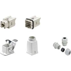 RockStar® HDC kits-Heavy Duty Connectors, Kit, HA, Size: 1, Poles: 1, Screw connection, 250 V, 22 A, metric