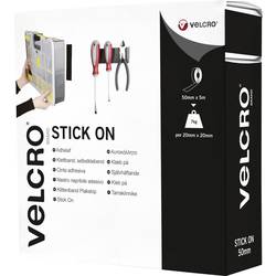 VELCRO® VEL-EC60243 pásek se suchým zipem, lepicí, háčková a flaušová část, extra silná, (d x š) 5000 mm x 50 mm, černá, 5 m