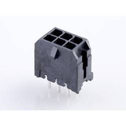 Molex vestavná pinová lišta (standardní) 6, rozteč 3 mm, 430450628, 1 ks Tray