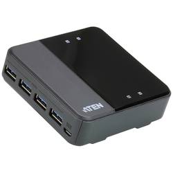 ATEN US3344 4 porty USB 3.0 přepínač černá
