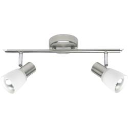 Brilliant Luca 35813/77 stropní lampa LED E14 80 W nerezová ocel, chrom, bílá