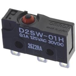 Omron D2SW-01HS mikrospínač 30 V/DC 0.1 A 1x zap/(zap) 1 ks Bag