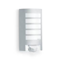 Steinel AUSSENLEUCHTE L 12 S SI 657918 venkovní nástěnné osvětlení s PIR detektorem LED E27 60 W stříbrná