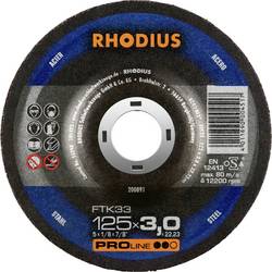 Rhodius RHODIUS 200891 řezný kotouč lomený 125 mm 1 ks ocel