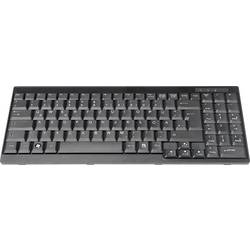 Digitus DS-72000DE kabelový KVM tlačítko německá, QWERTZ černá