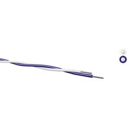 Kabeltronik 170206002-250 spojovací drát Yv 2 x 0.6 mm bílá, hnědá 250 m
