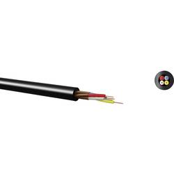 Kabeltronik 640400801 S diodový kabel 4 x 0.08 mm² černá 100 m