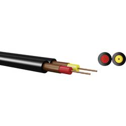 Kabeltronik 640200800-100 diodový kabel 2 x 0.08 mm² černá 100 m