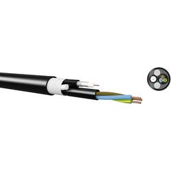 Kabeltronik 842753100 kombinovaný kabel 2 x 1.65 mm² + 3 G 1 mm² černá 100 m