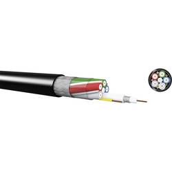 Kabeltronik 843750420-100 kombinovaný kabel 3 x 0.63 mm² + 4 x 0.2 mm² černá 100 m