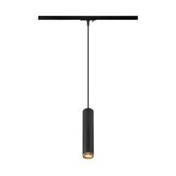 SLV GRIP! L LED závěsný lustr 1fázové GU10 6 W černá