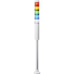 Patlite signální sloupek LR4-5M2PJNW-RYGBC LED 5 barev, červená, žlutá, zelená, modrá, bílá 1 ks