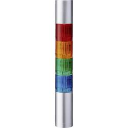 Patlite signální sloupek LR4-402WJBU-RYGB LED 4 barvy, červená, žlutá, zelená, modrá 1 ks