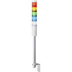 Patlite signální sloupek LR4-502LJNW-RYGBC Lampe LED 5 barev, červená, žlutá, zelená, modrá, bílá 1 ks