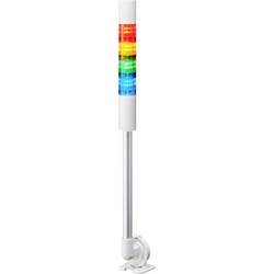 Patlite signální sloupek LR4-402QJBW-RYGB LED 4 barvy, červená, žlutá, zelená, modrá 1 ks