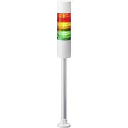 Patlite signální sloupek LR6-302PJBW-RYG LED 3 barvy, červená, žlutá, zelená 1 ks
