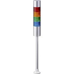 Patlite signální sloupek LR6-402PJBU-RYGB LED 4 barvy, červená, žlutá, zelená, modrá 1 ks