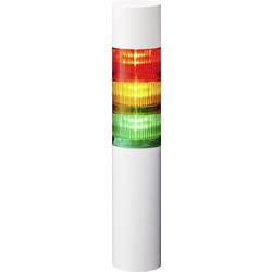 Patlite signální sloupek LR6-3M2WJBW-RYG LED 3 barvy, červená, žlutá, zelená 1 ks