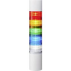 Patlite signální sloupek LR6-502WJBW-RYGBC LED 5 barev, červená, žlutá, zelená, modrá, bílá 1 ks
