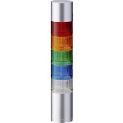 Patlite signální sloupek LR6-502WJBU-RYGBC LED 5 barev, červená, žlutá, zelená, modrá, bílá 1 ks