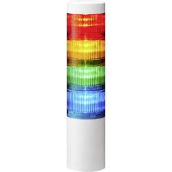 Patlite signální sloupek LR6-402WJNW-RYGB LED 4 barvy, červená, žlutá, zelená, modrá 1 ks