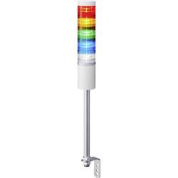 Patlite signální sloupek LR6-502LJNW-RYGBC LED 5 barev, červená, žlutá, zelená, modrá, bílá 1 ks