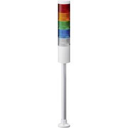 Patlite signální sloupek LR6-502PJNW-RYGBC LED 5 barev, červená, žlutá, zelená, modrá, bílá 1 ks