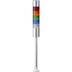 Patlite signální sloupek LR6-502PJBU-RYGBC LED 5 barev, červená, žlutá, zelená, modrá, bílá 1 ks