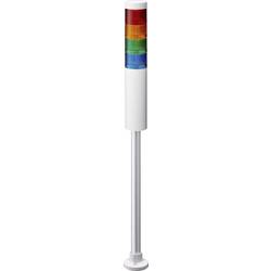 Patlite signální sloupek LR6-4M2PJNW-RYGB LED 4 barvy, červená, žlutá, zelená, modrá 1 ks