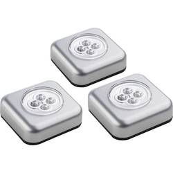 Müller-Licht 400136 přenosné LED svítidlo sada 3 ks LED stříbrná