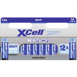 XCell tužková baterie AA alkalicko-manganová, 1.5 V, 12 ks