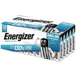 Energizer Max Plus mikrotužková baterie AAA alkalicko-manganová, 1.5 V, 50 ks