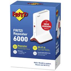 Fritz! Wi-Fi repeater FRITZ!Repeater 6000, 20002908, 6000 MBit/s, meshový