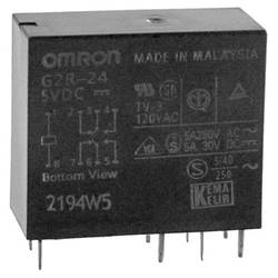 Omron, G2R-24-DC5 napájecí relé, monostabilní, 1 cívka, 30 V/DC, 5 A, 1 ks
