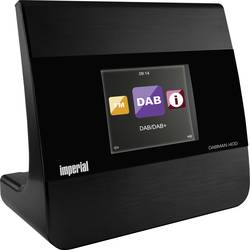 Imperial DABMAN i400 22-241-00 adaptér internetového rádia, DAB+, FM, internetové, Bluetooth, DLNA, Wi-Fi, internet, s DLNA, Multiroom, černá