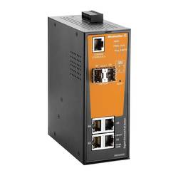Weidmüller IE-SW-AL06M-4GTPOE-2GESFP průmyslový ethernetový switch, 10 / 100 / 1000 MBit/s, funkce PoE