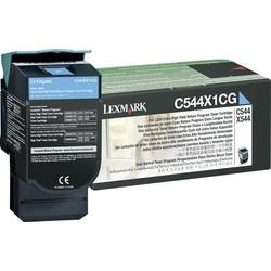 Lexmark vratná kazeta na toner C544 C546 X544 X546 X548 originál azurová 4000 Seiten C544X1CG