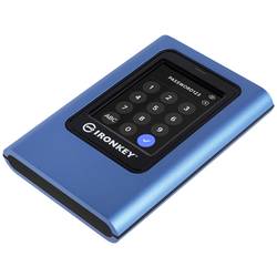 Kingsong IronKey Vault Privacy 80 960 GB, externí HDD 8,9 cm (3,5), USB-C®, modrá