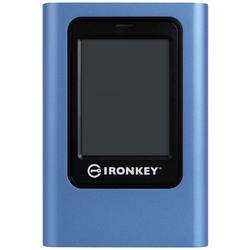 Kingsong IronKey Vault Privacy 80 960 GB, externí HDD 8,9 cm (3,5), USB-C®, modrá