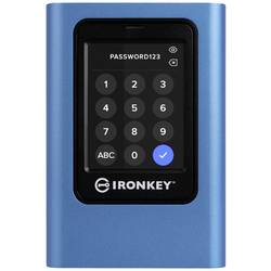 Kingsong IronKey Vault Privacy 80 960 GB, externí HDD 8,9 cm (3,5), USB-C®, modrá