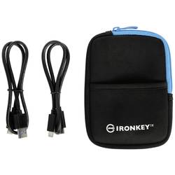 Kingsong IronKey Vault Privacy 80 960 GB, externí HDD 8,9 cm (3,5), USB-C®, modrá